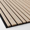 Rustic Natural Oak Barcode, black RecoSilent (acoustic felt)