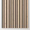 Rustic Natural Oak Barcode, black RecoSilent (acoustic felt)