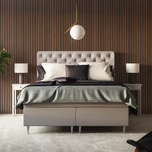 Diamond Walnut with Black RecoSilent in bedroom