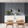 WS Diamond Ash and Ribbon-Wood Diamond Ash with Black RecoSilent in dining room