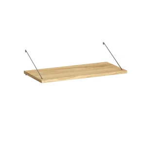 Brace shelf Diamond Ash 600 mm grey brackets