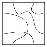 ikon för mönstret Flow 600x600x9